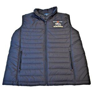 Baltimore Ravens Maryland Lottery Men's Large Puffer Vest Employee Tri-Mountain